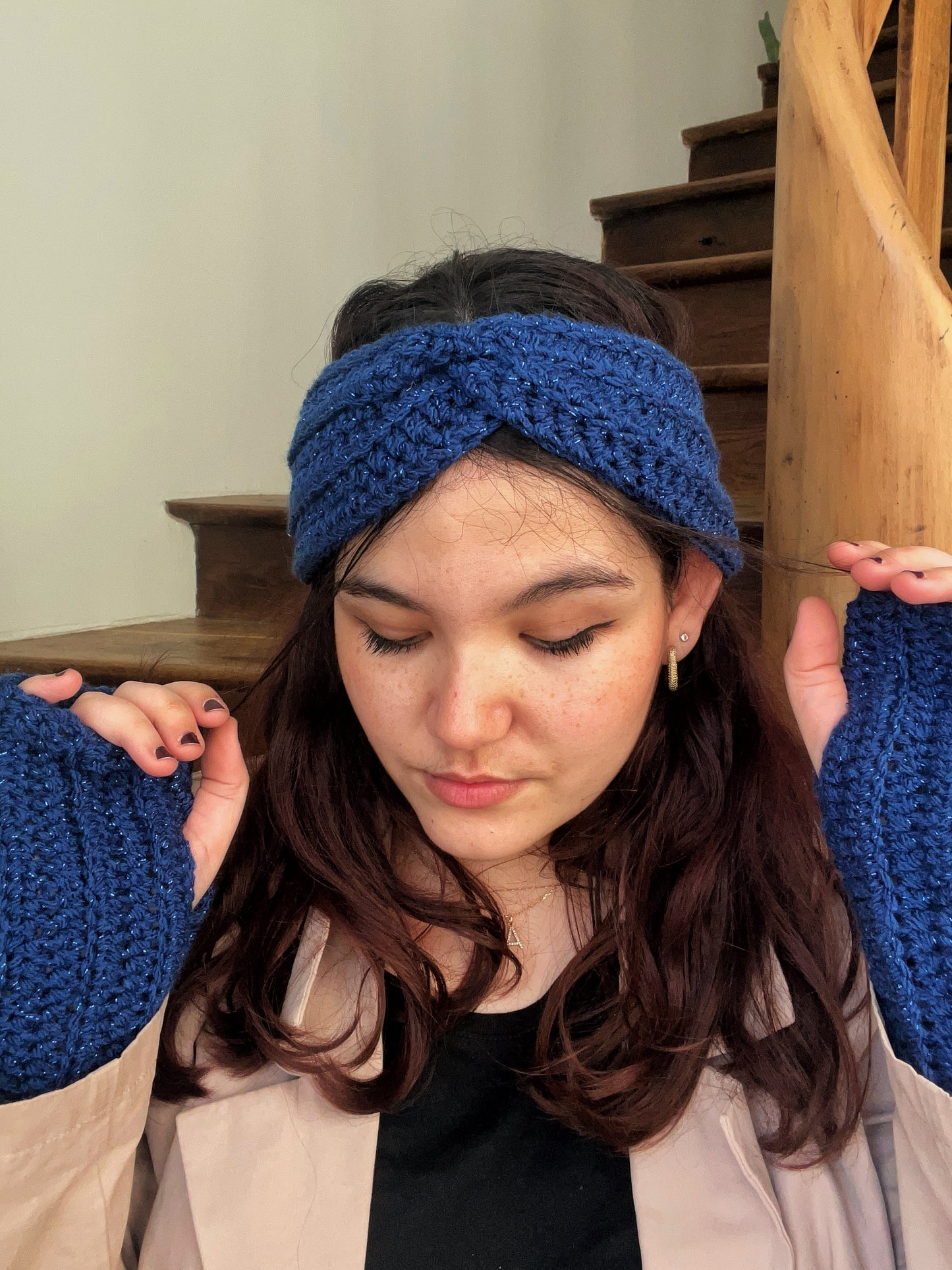 Bandeau cheveux au crochet