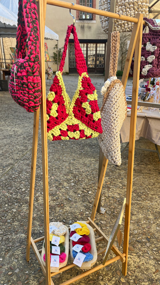 Sac Granny au crochet