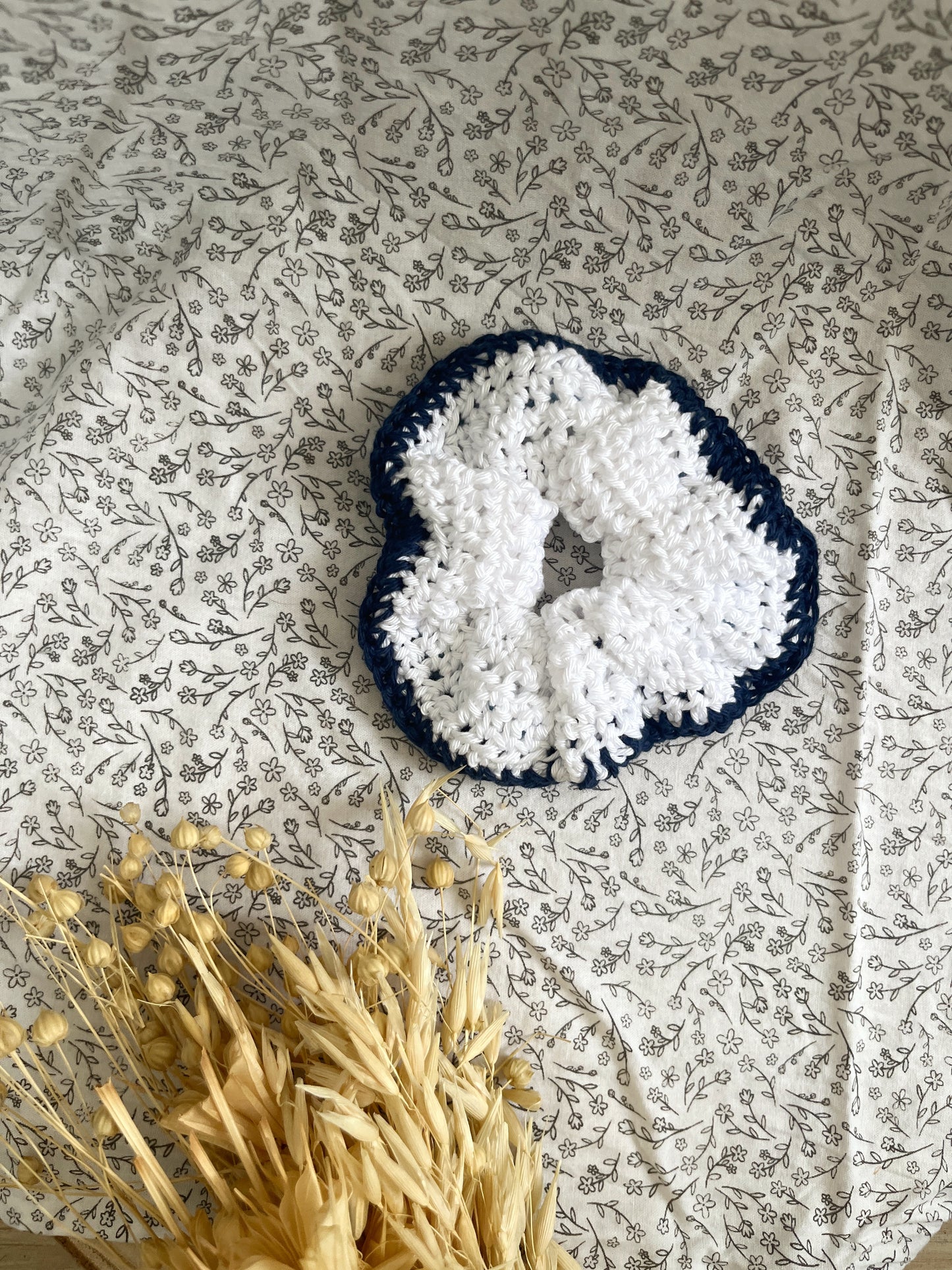 Scrunchies au crochet - Dégradé