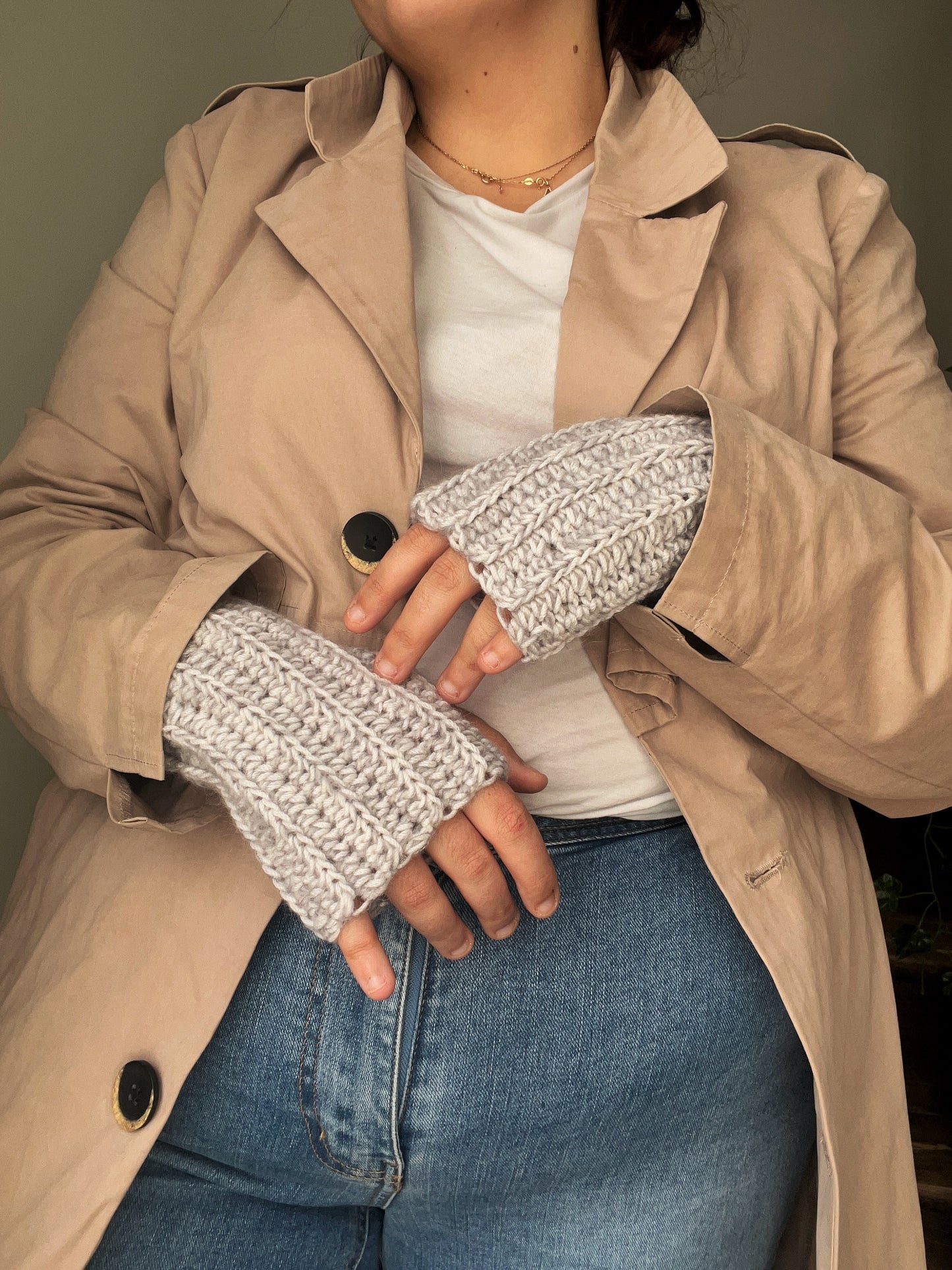 Mitaines Douceur au crochet