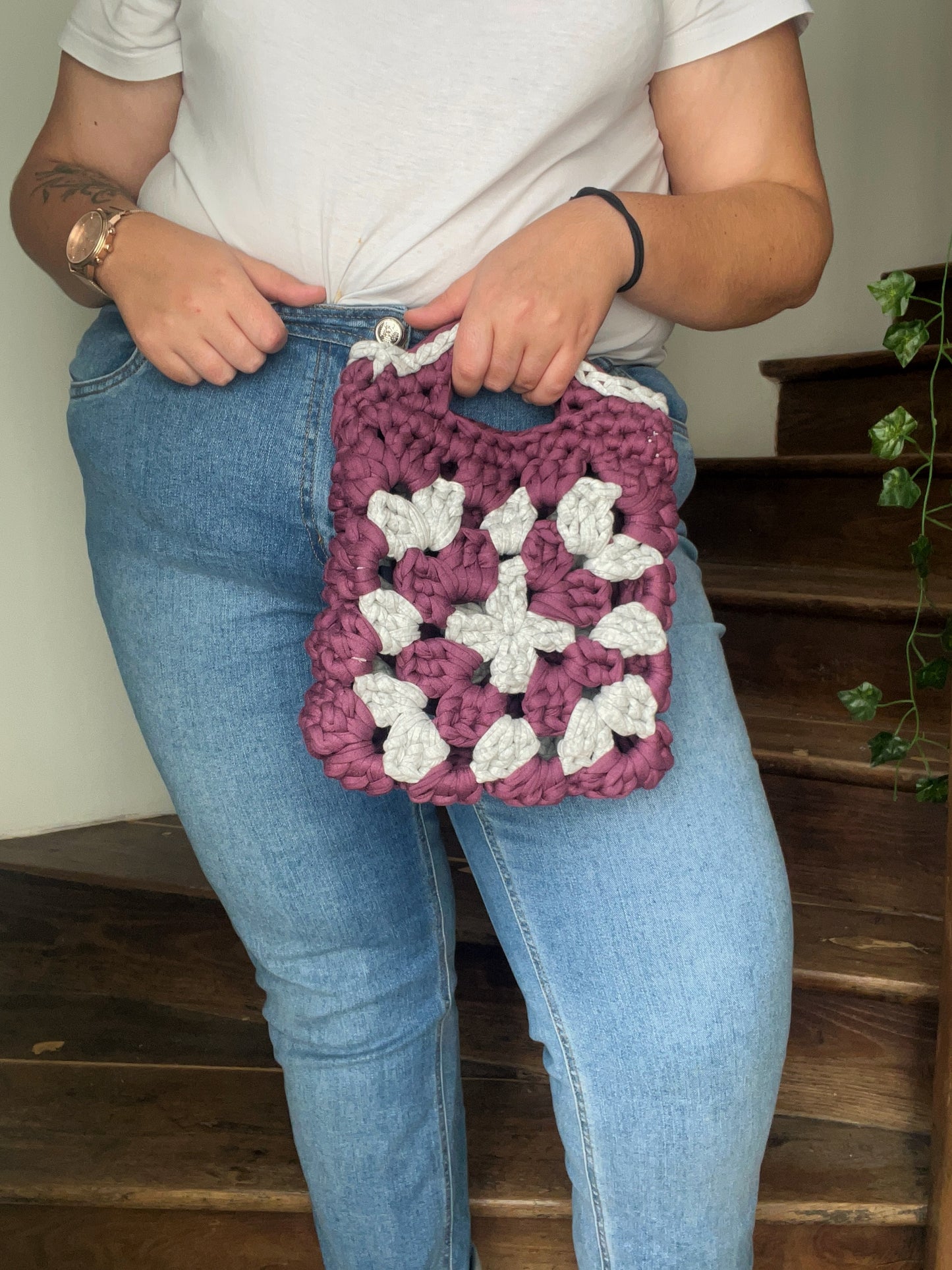 Sac Granny au crochet