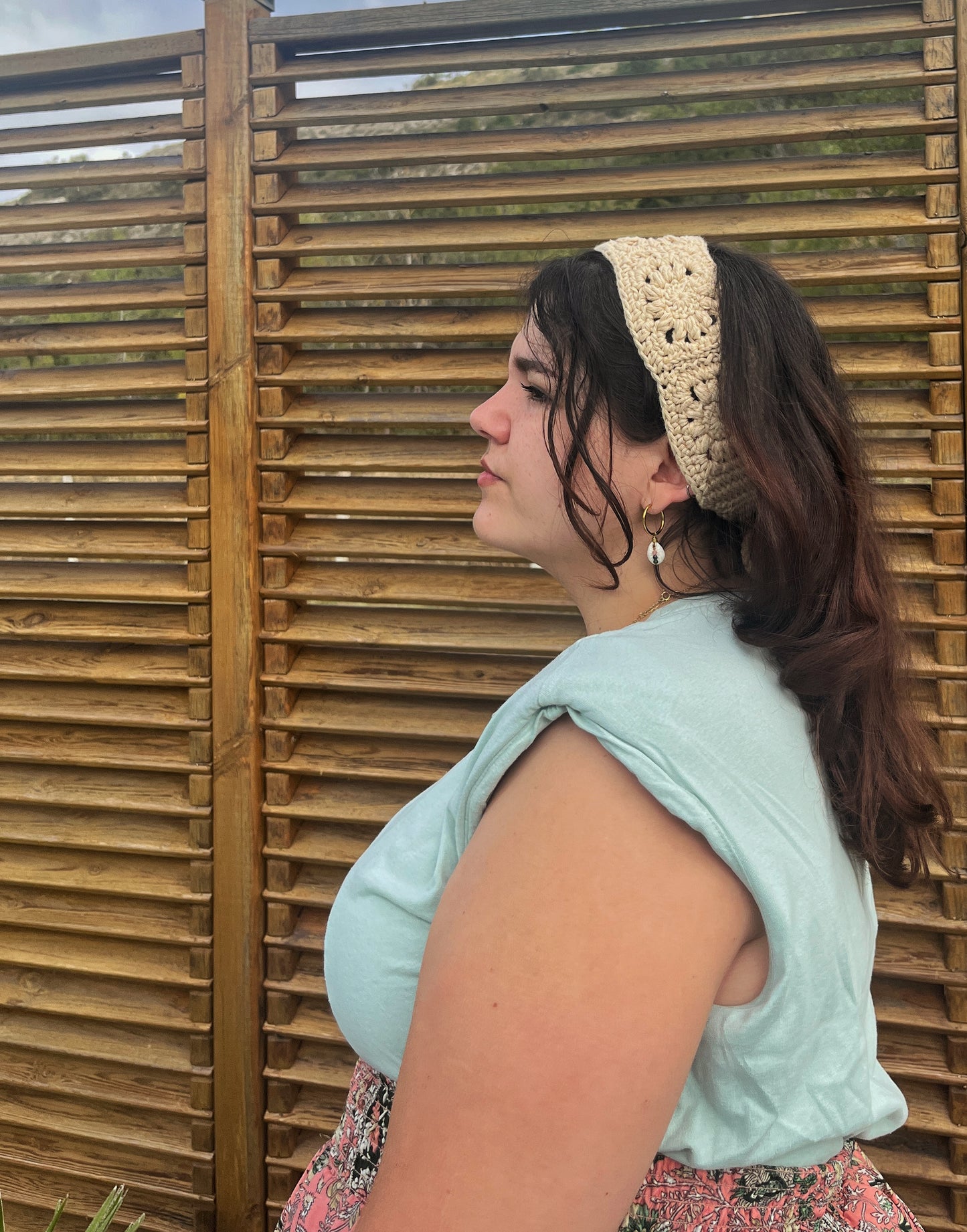 Bandeaux cheveux au crochet Boho