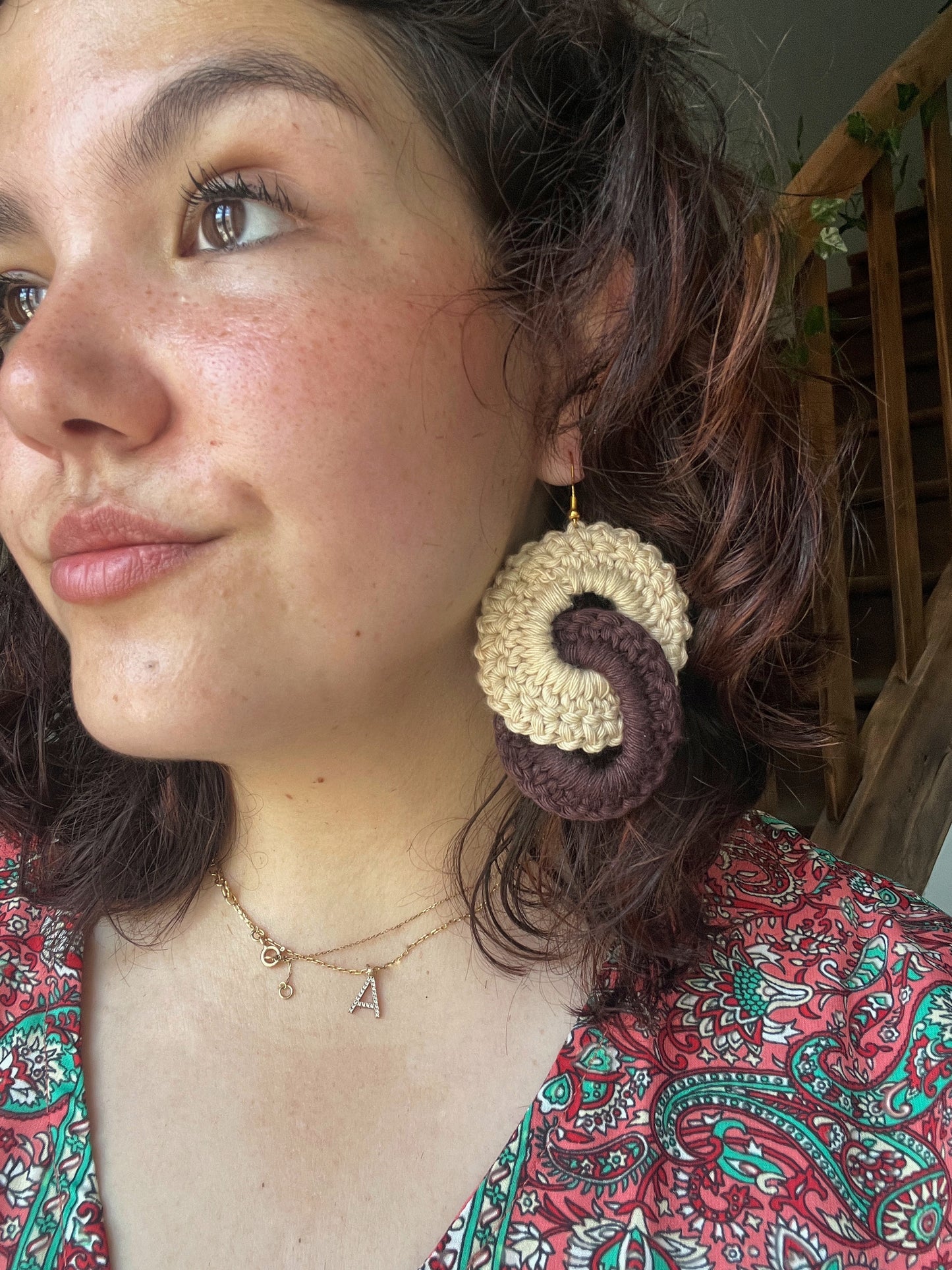 Boucles d’oreilles au crochet