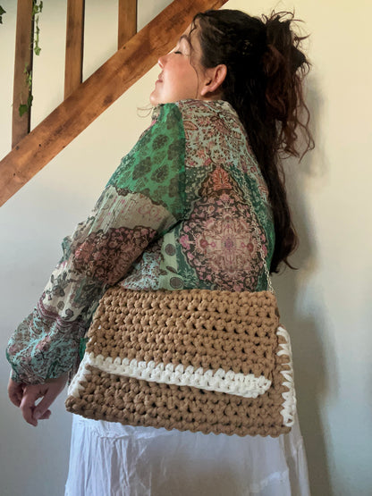 Pochette Boho au crochet