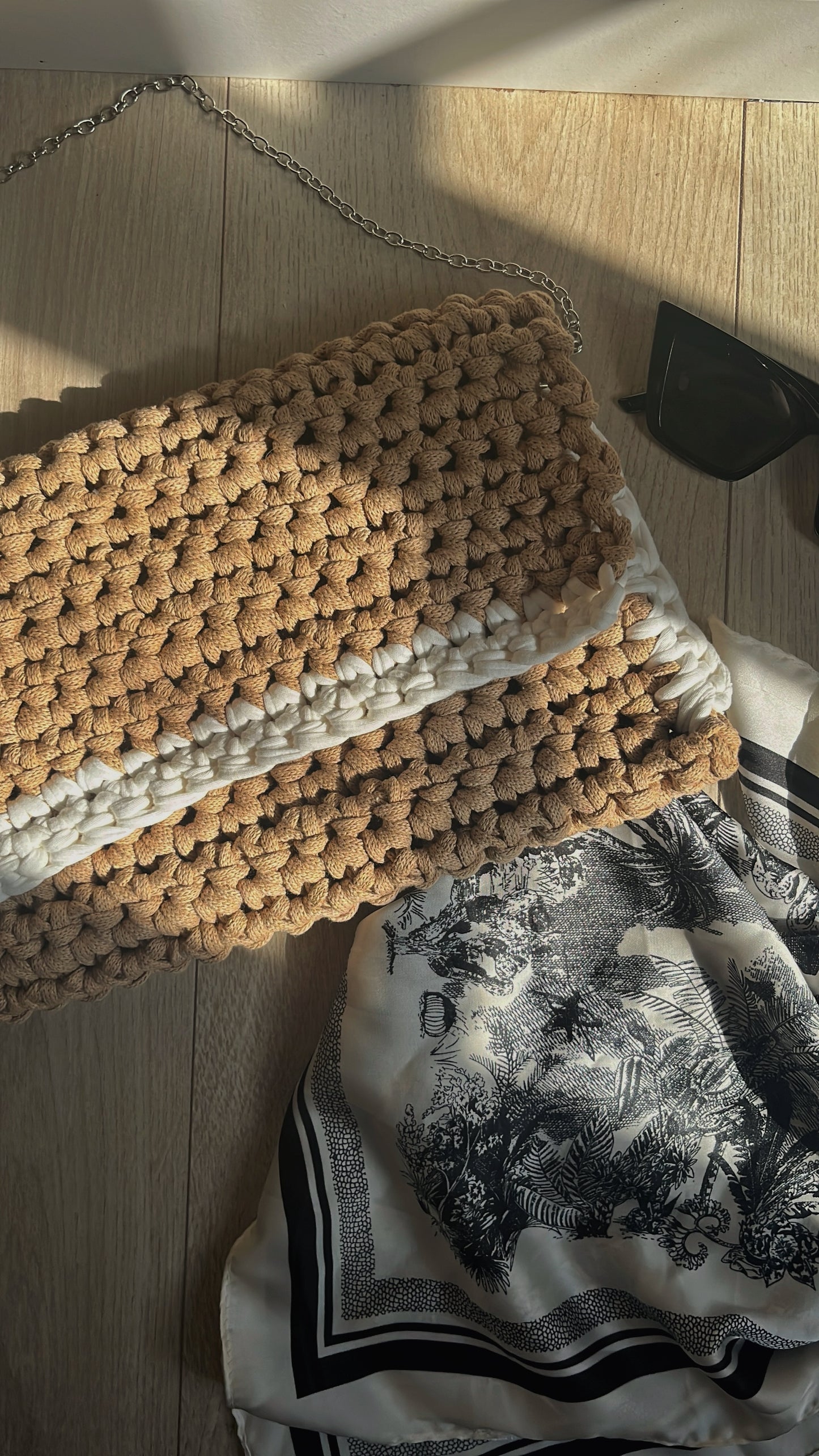 Pochette Boho au crochet