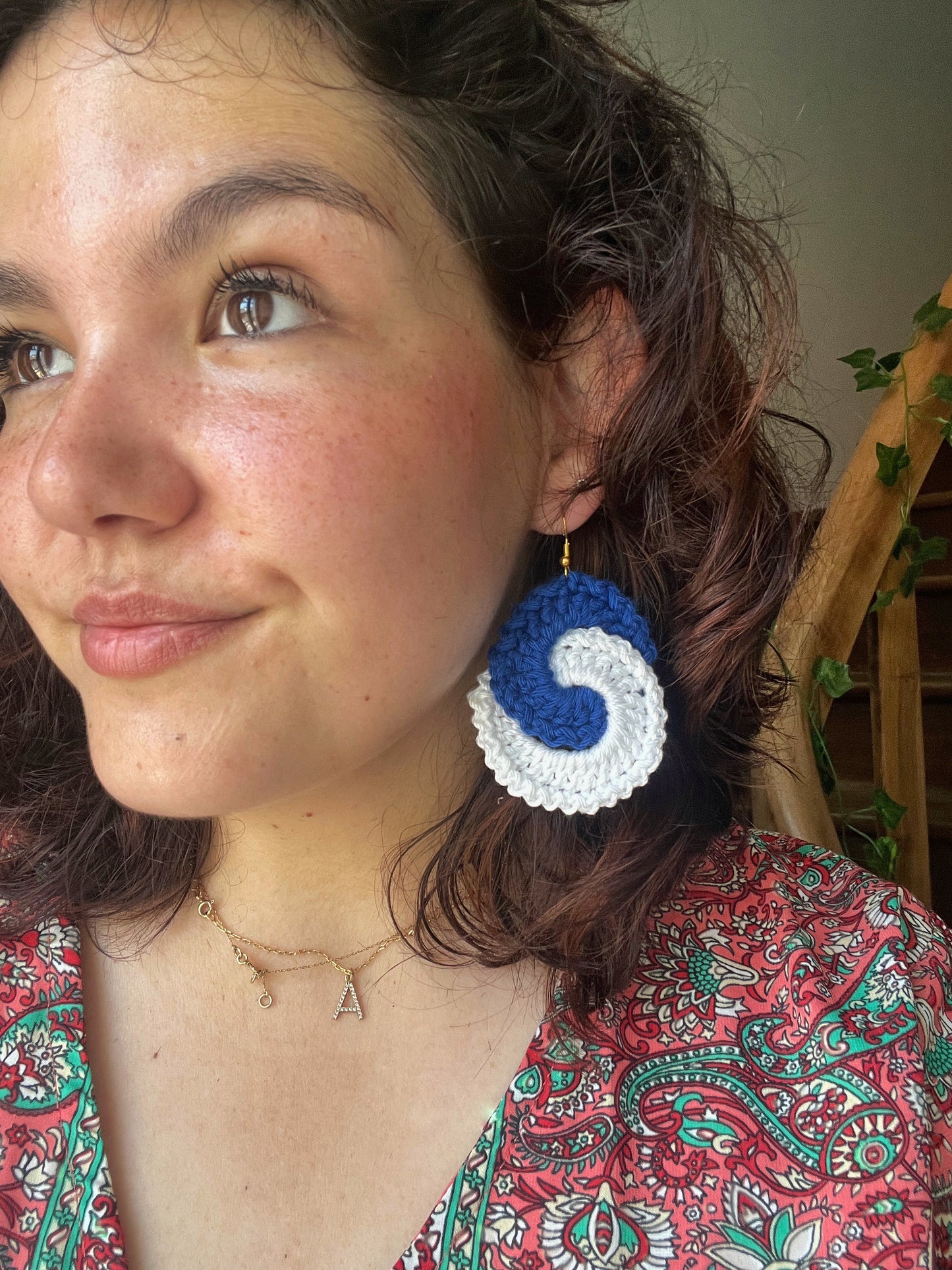Boucles d’oreilles au crochet