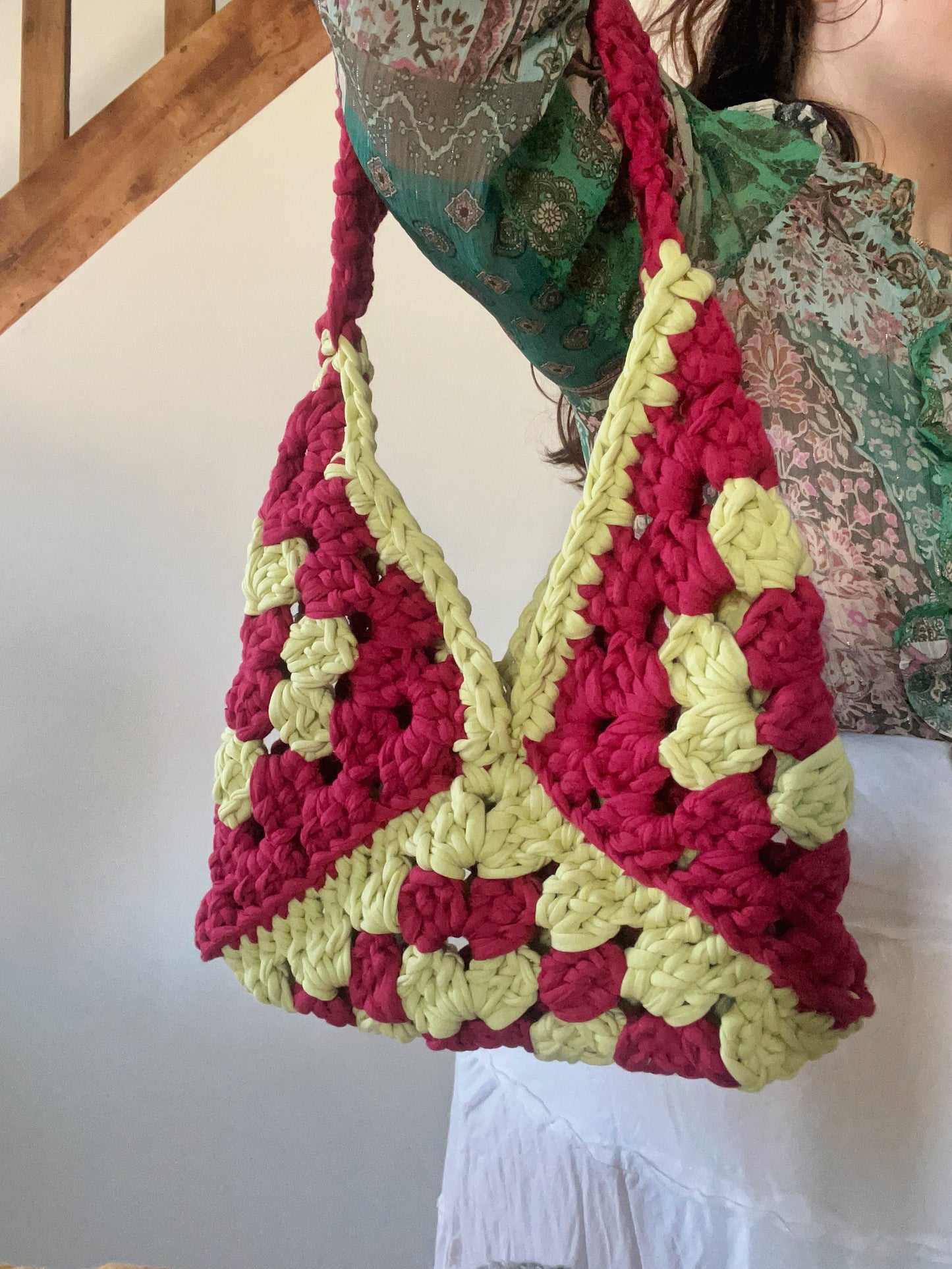 Sac Granny au crochet
