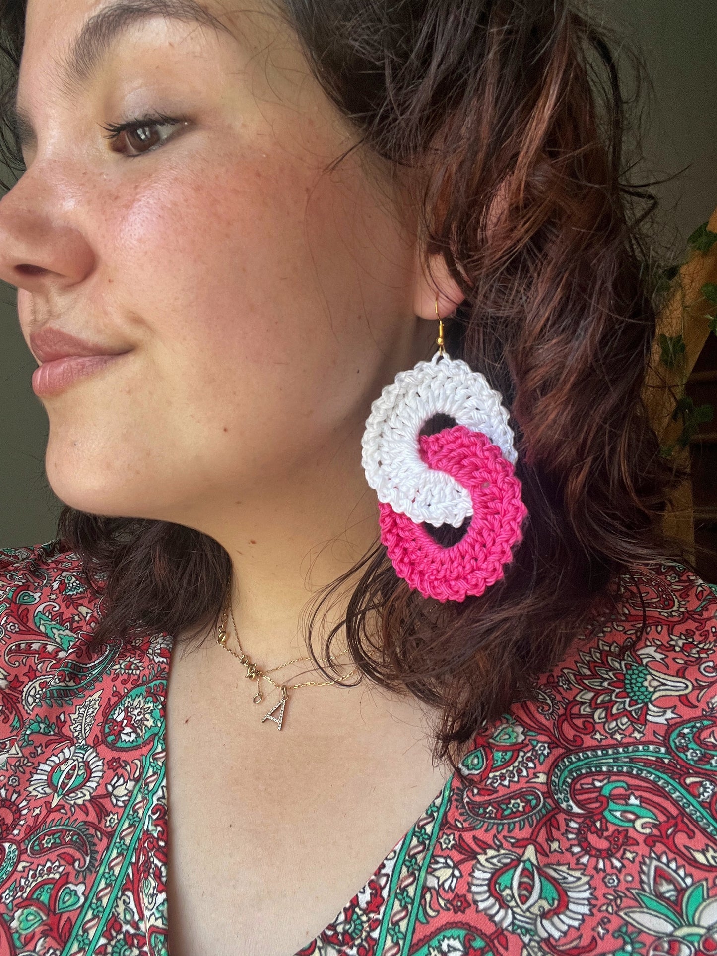 Boucles d’oreilles au crochet