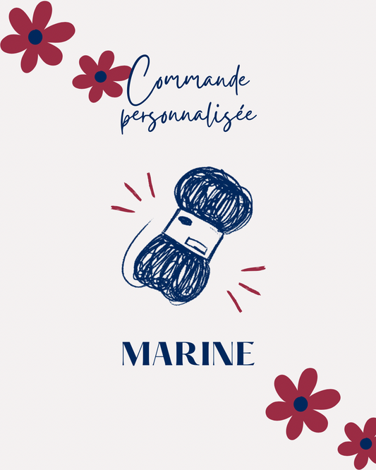 Commande personnalisée Marine
